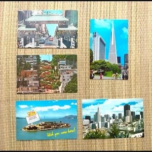 Rare Vintage San Francisco postcards photos by Sandro Balatoni